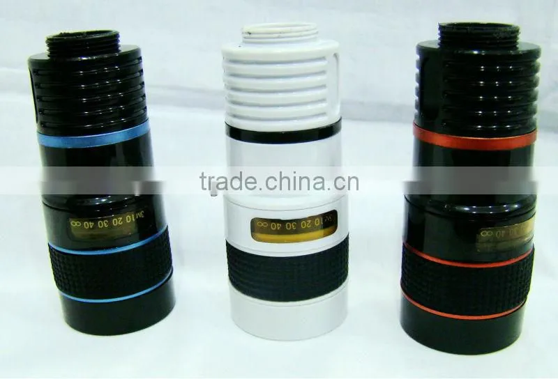 For iphone 5 /Samsung S4 Camera Lenses 12x Telephoto Lens Long Focal Lens with tripod.