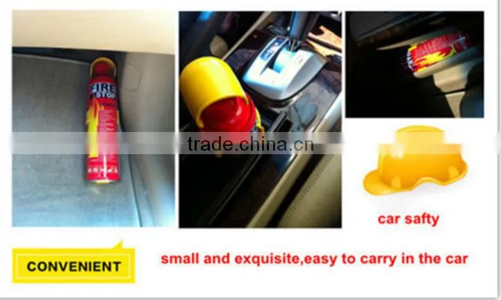 500ml Durable fire fighting equipment protable aerosol fire stop