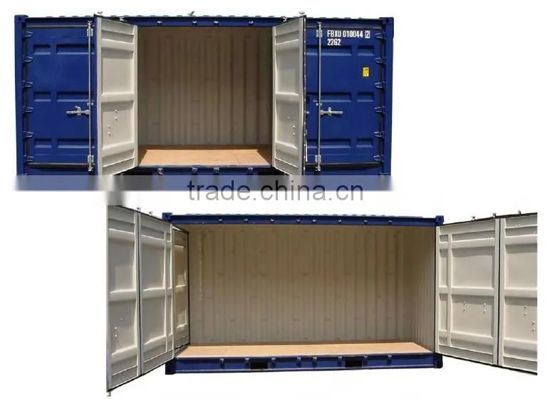 mytext 20ft one side fully open container with CSC certificate