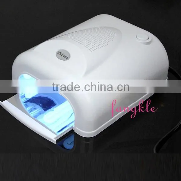Good quality hotselling 36w uv nail lamp with 3timers /nail lamp 36w
