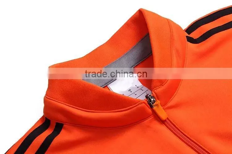 Wholesale Custom blank long sleeve soccer jersey football jacket long bomber jacket