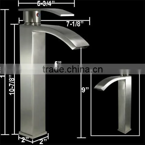 PD-40074 Brushed NIckel Basin Faucet