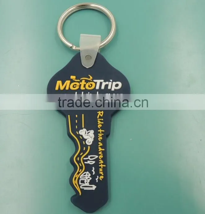 Promotional cheap custom soft pvc keychain