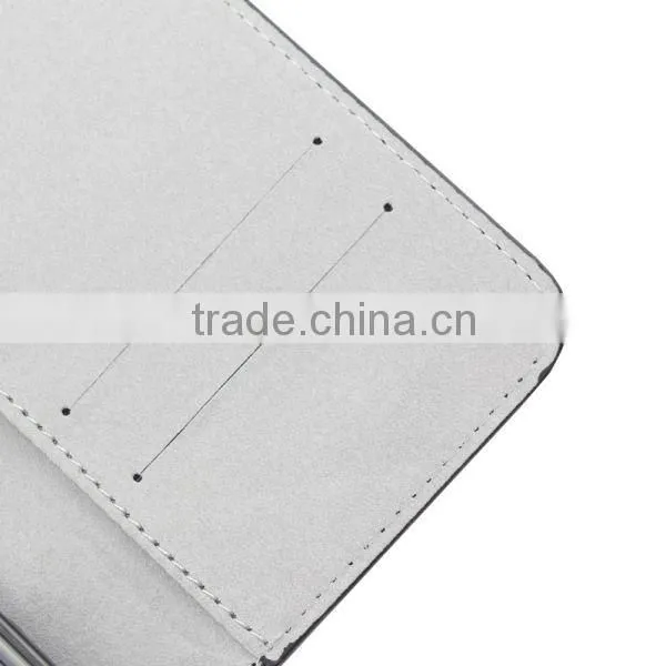 flip leather case for samsung galaxy s4 i9500 business case