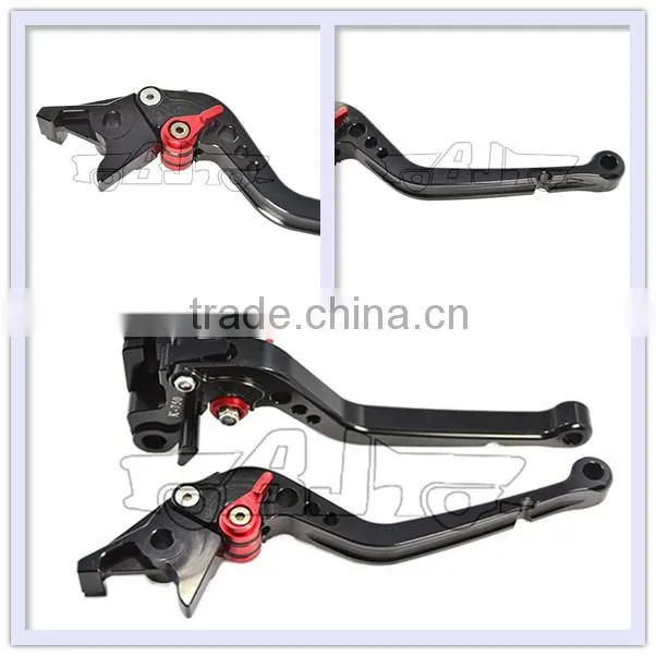 BJ-LS-003 Black cnc double motorcycle clutch brake lever for VFR750 1991-1997