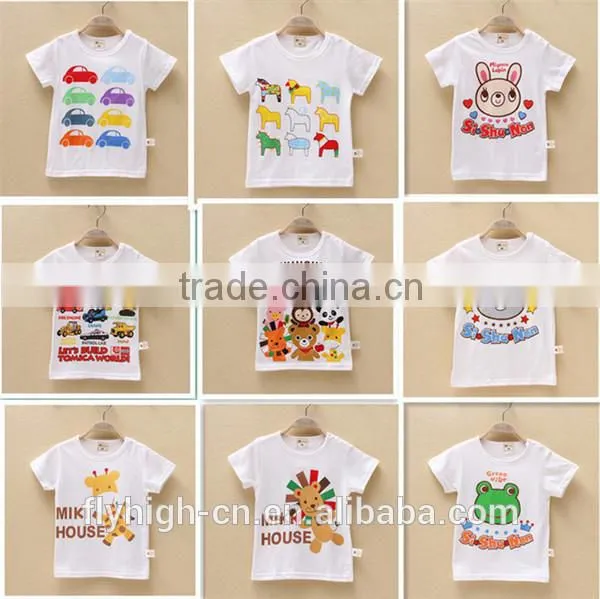 Children t shirt wholesale cotton kids t shirt
