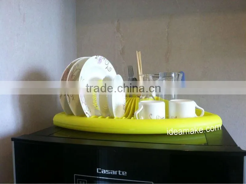 Smart 2015 New for Kitchen Accessory,3 in 1 corner plate organizer