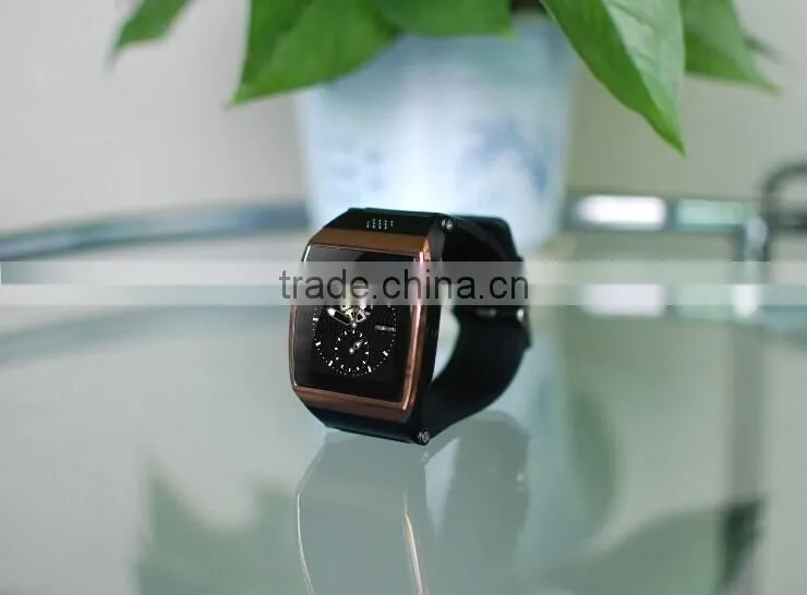 Touch Screen quad band smart Watch Phone with GPS and camera