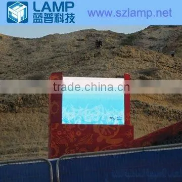 Outdoor LED display for broadcasting