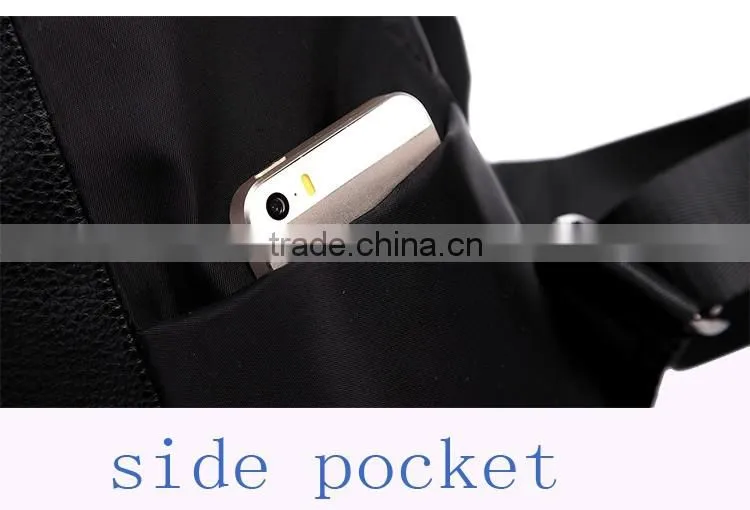 alibaba china supplier leather backpack 2016 high quality fashion women bag black leather backpack