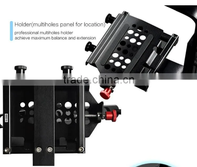 Huizhou latoured supplier high stabilization manufactory professional 3 axis gimbal dslr stabilizer for cameras videos