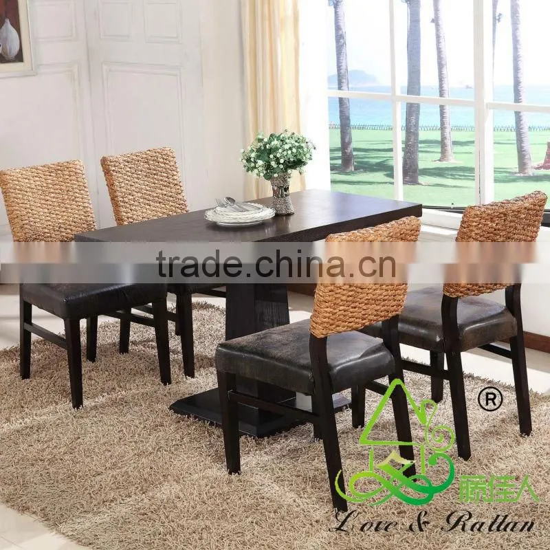 Bali round table and chair set rattan dining set wicker