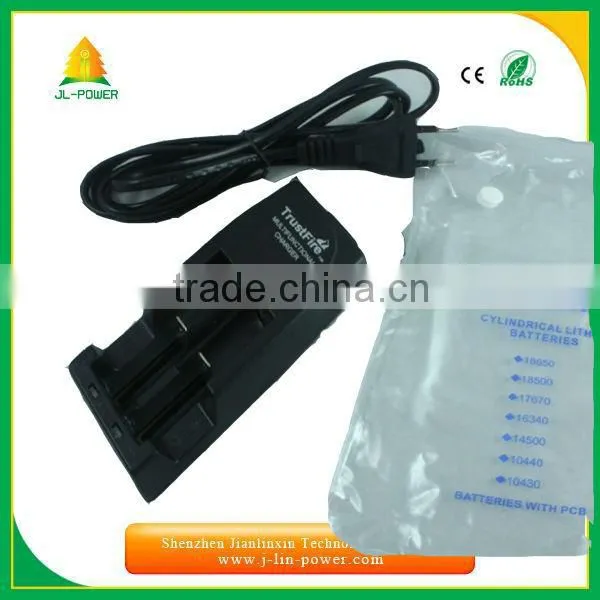 Totally safe portable Multifunctional charger/usb universal battery charger for tr-006 trustfire torch led flashlight