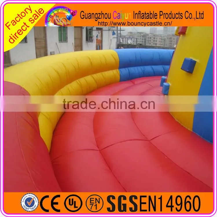 Challenging and safe inflatable climbing wall for kids and adults