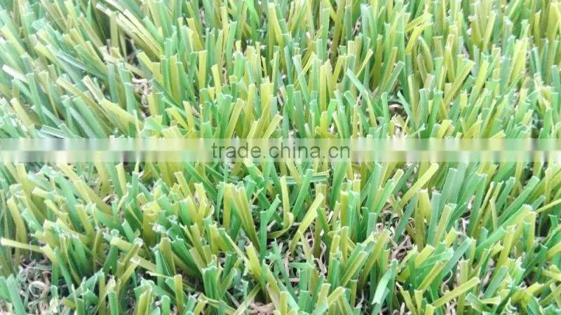 U shape Landscaping used four color outdoor artificial grass