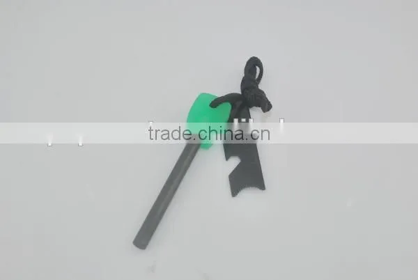 Servival fire starter with luminous handle /Rescue lighting flint