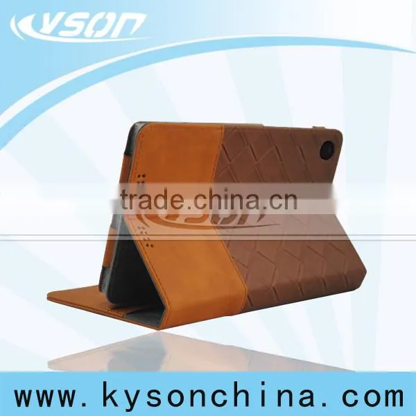 Leather wallet frame case for google nexus 7 second generation