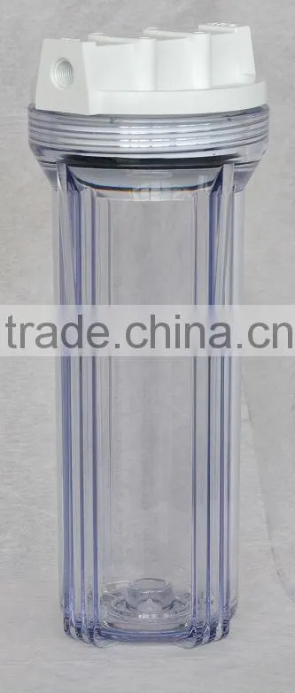 transparent water filter housing / Plastic water filter housing (factory)