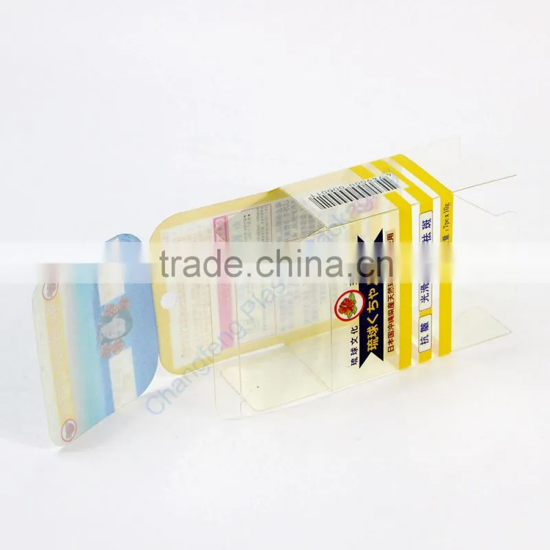 Environmental packaging box for facial cream packaging