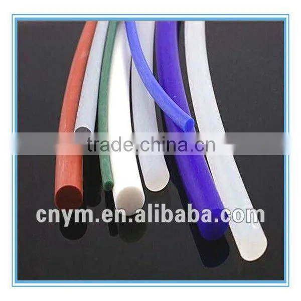 Colored rubber strip