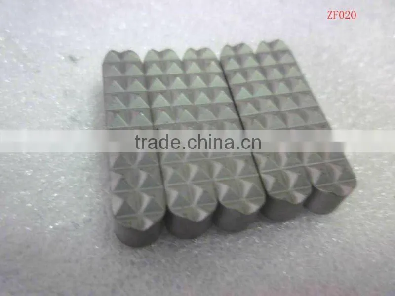TUNGSTEN CARBIDE GRIPPED INSERTS FOR CHUCK JAW