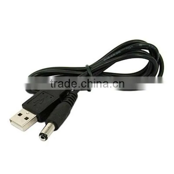 5.5*2.1 12v dc power cable with usb male connector