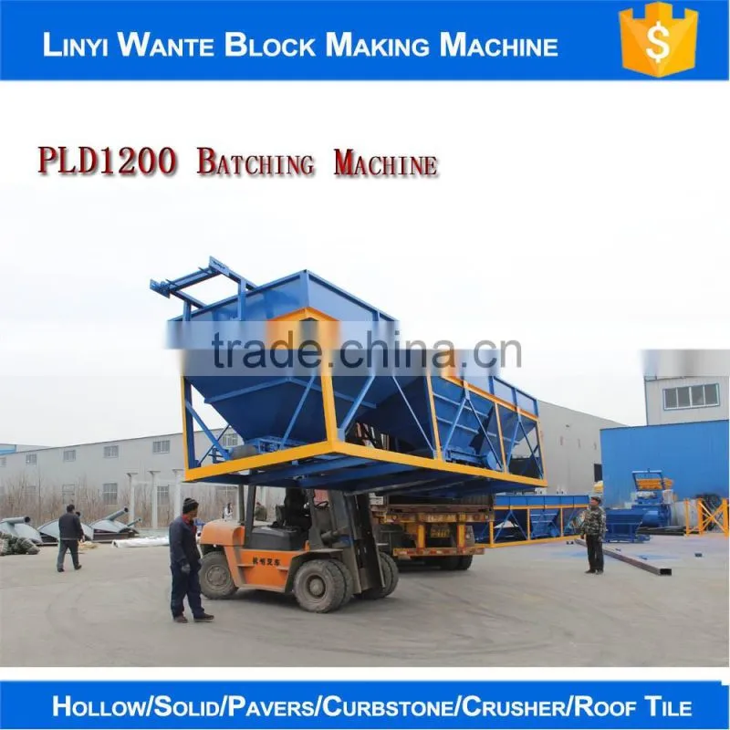 WANTE QT10-15 automatic concrete block machine block maker machine