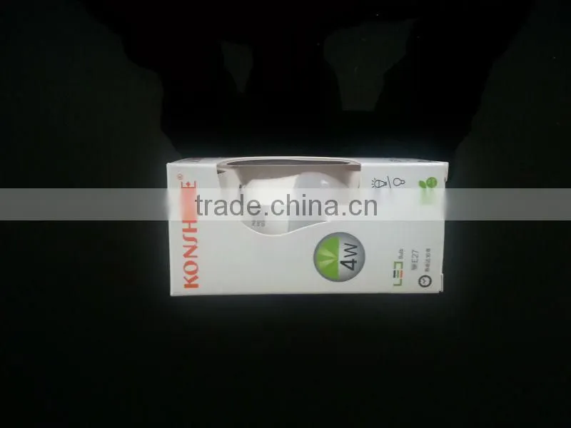 High brightness 4W led bulb with 470lm