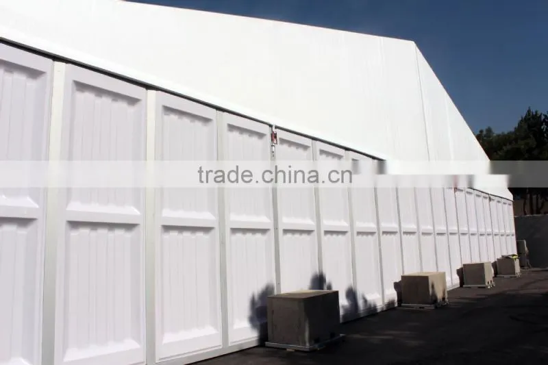 outdoor warehouse stock tent solid wall