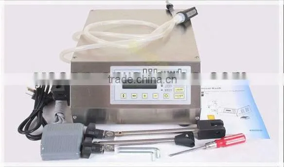 Numerical Control Mineral Water Filler for perfume ,oil, milk, soft dring(3-3000ml)