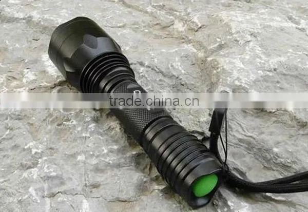 cree aluminum rechargeable q5 led flashlight
