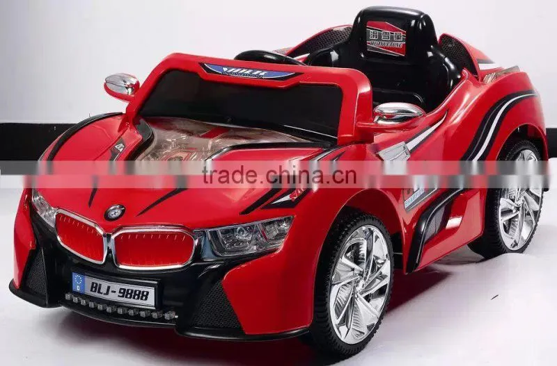 A nice new technical kids car with 2.4 G bluetooth remote control