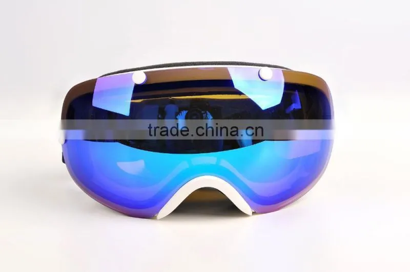 Multi-color Double Lens Professional Big Spherical Snowmobile,Snowboard Ski Goggles