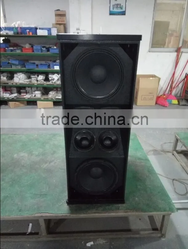 Dual 12 Inch 3-Way Full Range Professional Horn Line Array System Speaker (L12)