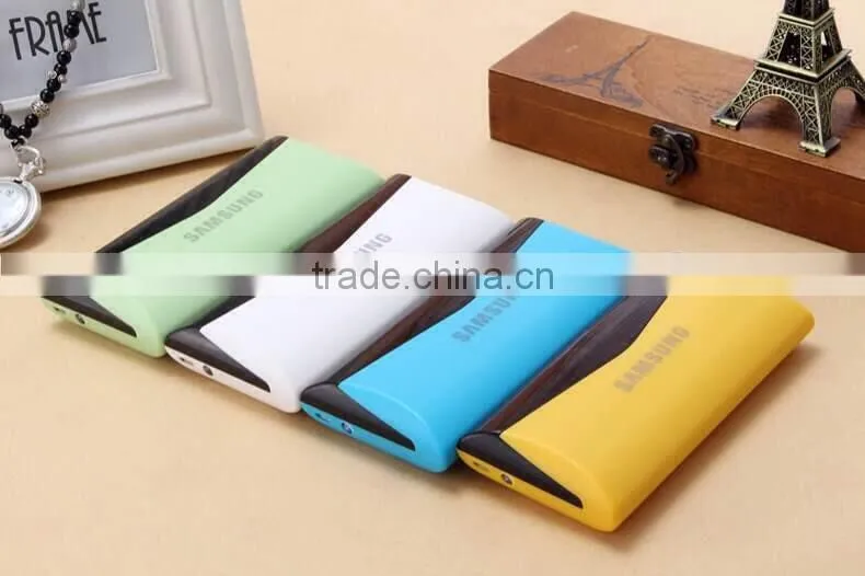 wallet shape dual usb power bank 15600