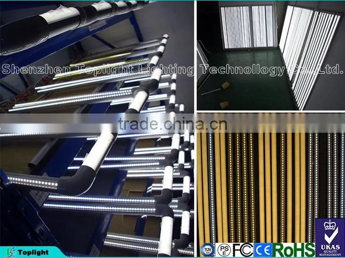 96'' 8ft 2382mm 360 degree 40W LED Tube Light Double Sides shining