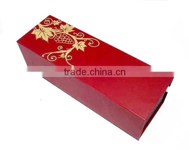 Luxury silk lined bottle wine spirit champagne box