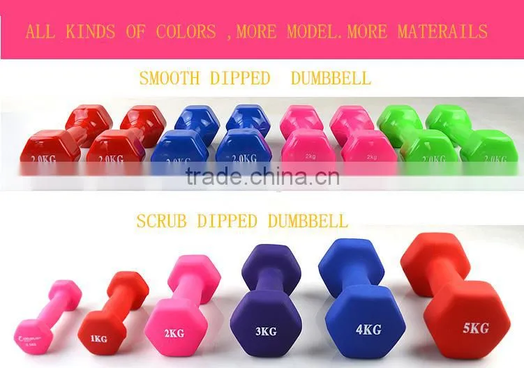 vinyl dipped dumbbell for women lose weight