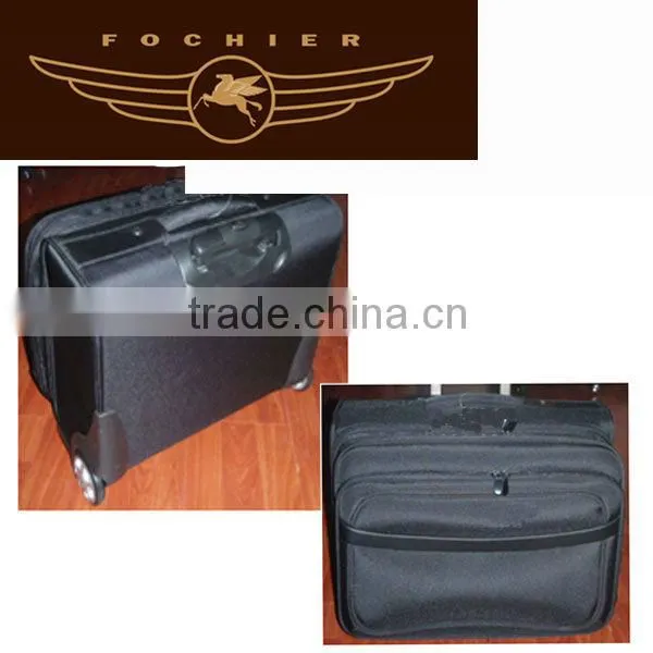 2014 rolling business briefcase trolley laptop case