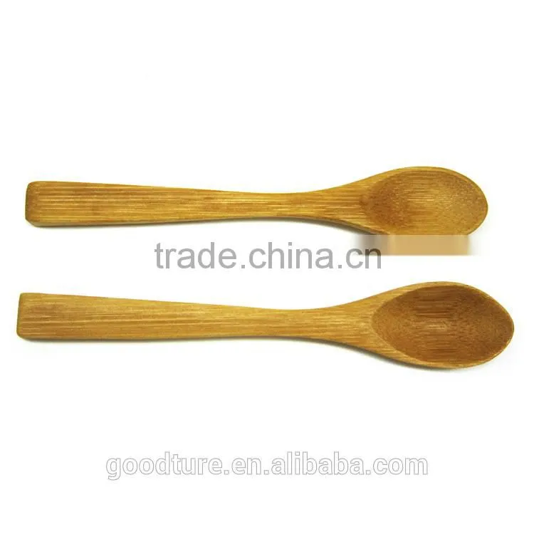 Flatware Well Polished Soup Coffee Spoon Tableware Bamboo Spoon