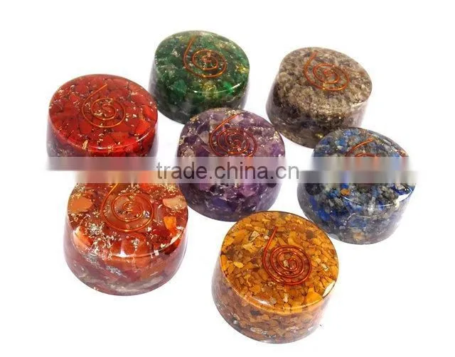 Supplier Of Chakra Sets : Chakra Orgone Energy Tower Buster Set
