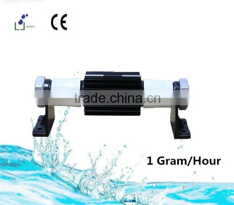 new high quality 1/2/10/15/30/50 Gram /H ozone generator quartz tube