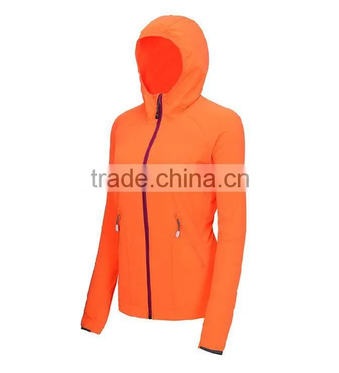 wholesale women fashion 10000mm waterproof taped softshell jacket