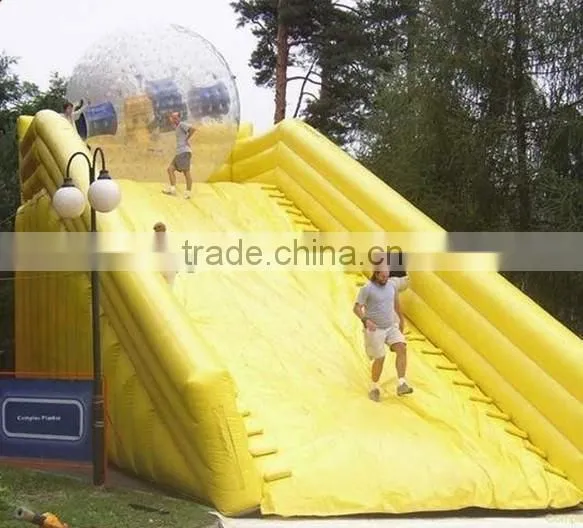 cheap high quality inflatable ramp for zorb ball