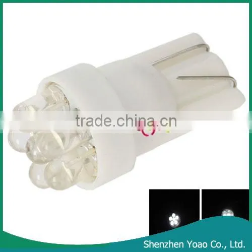 T10 White 6-Car LED Light Bulb