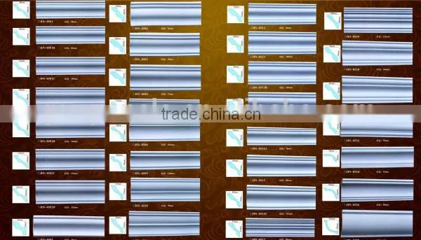 Factory price Polyurethane PU foam decorative cornice moulding PU molding interior