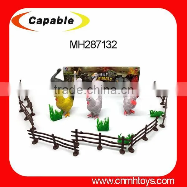 Wholesale various dinosaur plastic toys, mini animal toys