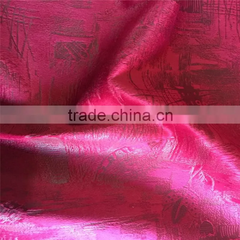 Cheap FDY dyed with taped embossed velvet
