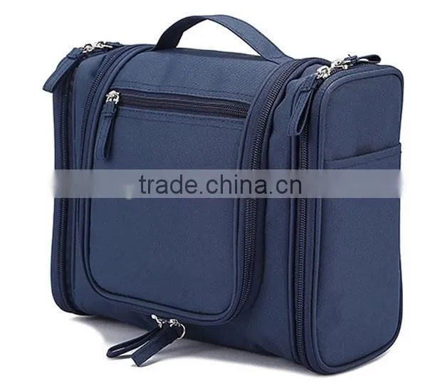 new travel toiletry wash cosmetic bag makeup storage case hanging grooming with handle