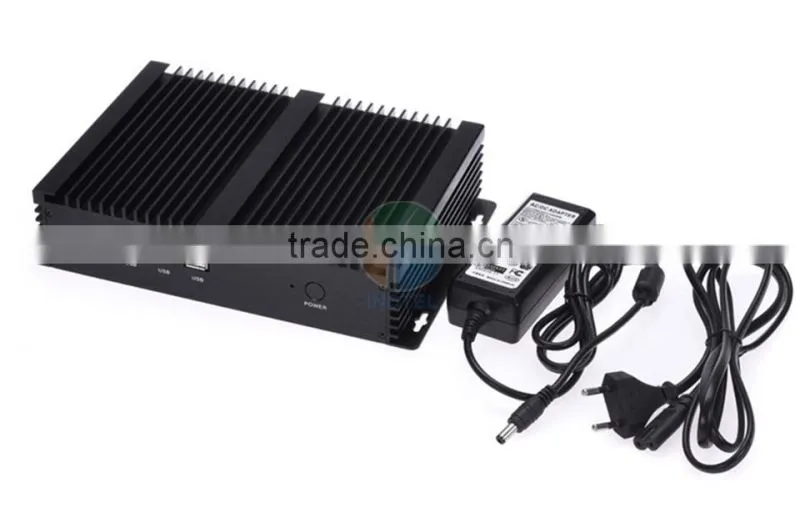 Fanless single board computer USB 3.0 Dual Gigabit 4 COM Auto Boot Intel Celeron C1037U 1.8G 1G RAM 32G SSD